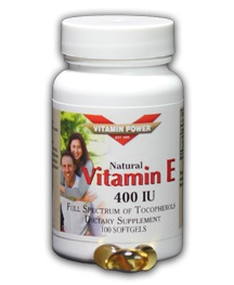 Natural Vitamin E - 400 IU